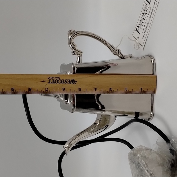 Paul Michael Company Kitchen Bar Teapot Light Fixture Silver Chrome - Picture 8 of 8